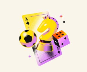 News Posting Graphic with the Illustration showing iGaming and Betting